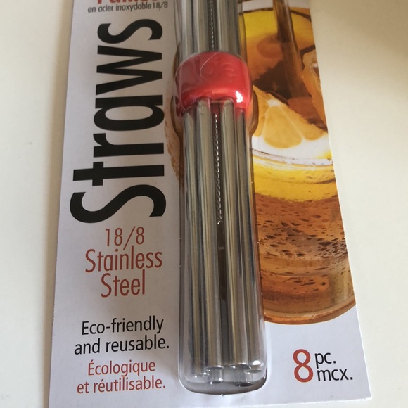 Stainless steel straws $8 - Picture 3 of 4